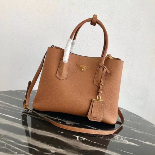 Prada Hertenleer tas 1BG008 bruin