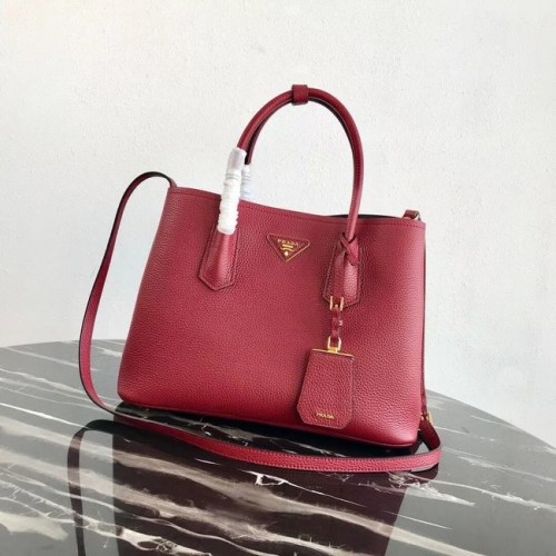 Prada Hertenleer tas 1BG008 rood