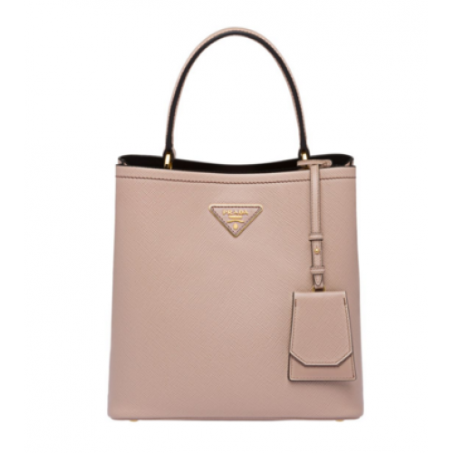 Prada Double Saffiano leren tas 1BA212 roze