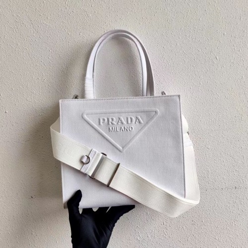 Prada Drill draagtas 1BG382 wit