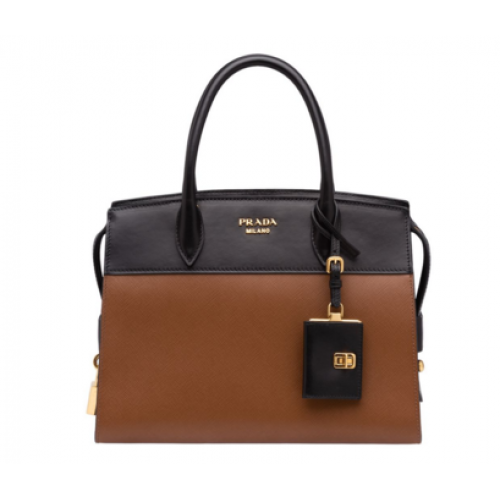 Prada Esplanade Tas 1BA046 bruin&zwart