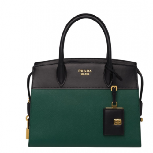 Prada Esplanade Tas 1BA046 groen&zwart