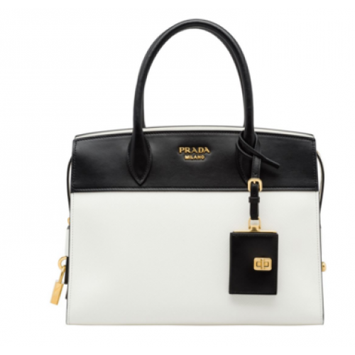 Prada Esplanade Tas 1BA046 wit&zwart