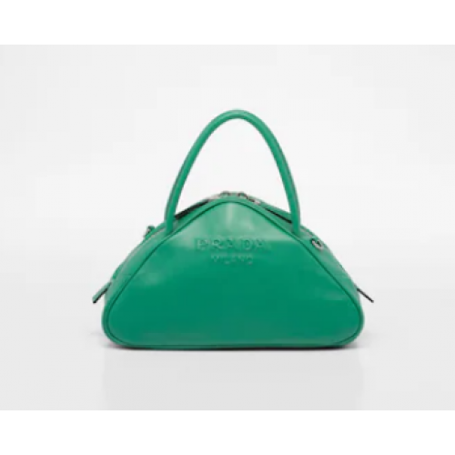 Prada Leren Triangle bag 1BB082 groen