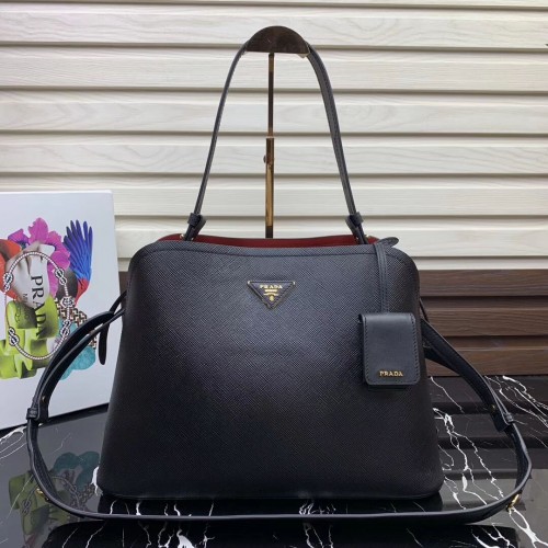 Prada Matinee handtas 1BA249 Zwart
