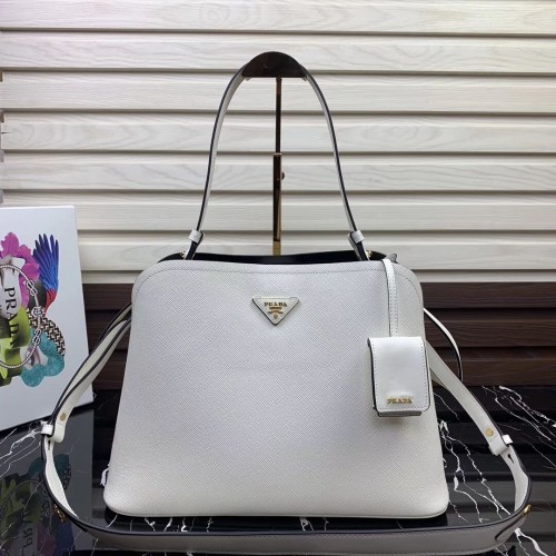 Prada Matinee handtas 1BA249 Wit