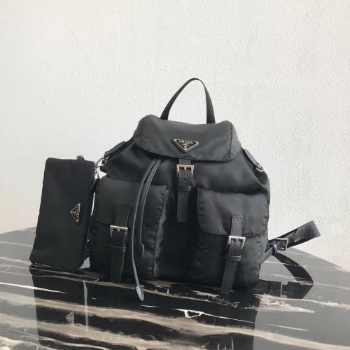 Prada Nylon rugzak 1BZ811 zwart