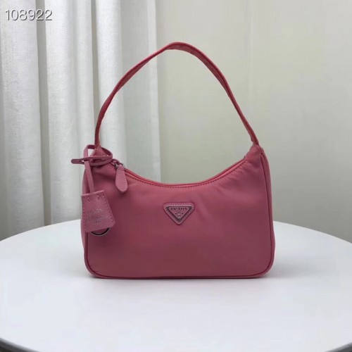 Prada Re-Edition 2000 nylon minitas 1NE515 roze