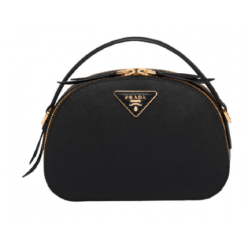 Prada Odette Saffiano leren tas 1BH123 zwart