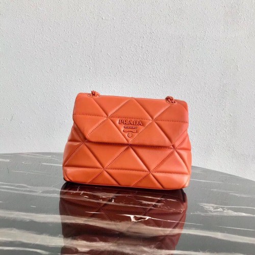 Kleine Prada Spectrum schoudertas 1BD233 Oranje