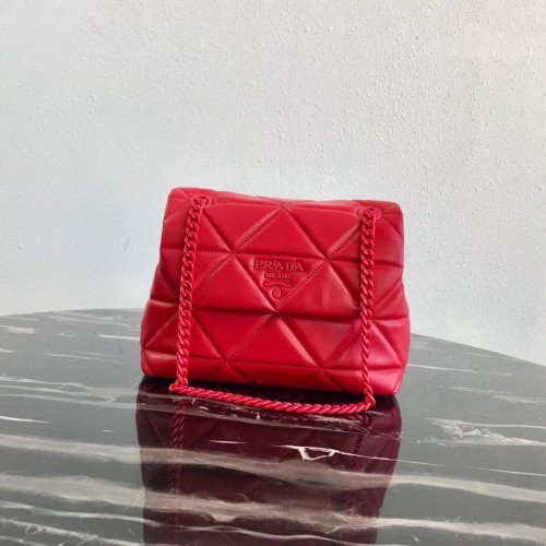 Kleine Prada Spectrum schoudertas 1BD233 Rood