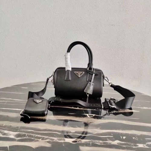 Prada Re-Edition 2005 top-handvat tas 1BB846 zwart