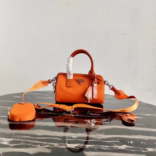 Prada Re-Edition 2005 top-handvat tas 1PR846 oranje