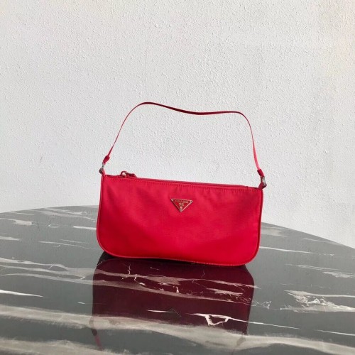 Prada Re-Edition nylon draagtas 1N1419 rood