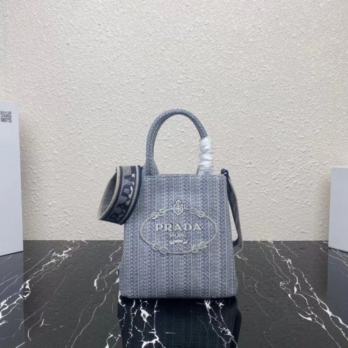 Prada KLEINE WINKELTAS 1AV333 Blauw