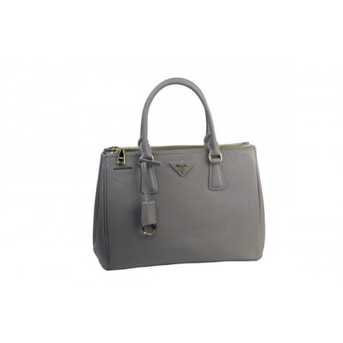 Prada Saffiano Kalfsleren Tote BN2274 Grijs