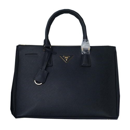 Prada Saffiano kalfsleren draagtas PBN1786 zwart