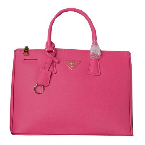 Prada Saffiano kalfsleren draagtas PBN1786 roze