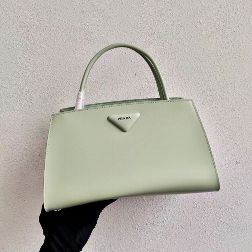 Prada Nappa Leren Prada Symbole tas 1BB327 groen