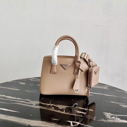 Prada Saffiano leren mini-tas 1BA296 roze
