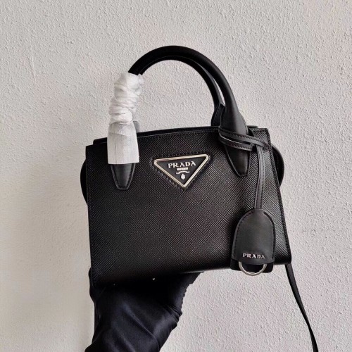 Prada Saffiano leren mini-tas 2BA269 zwart