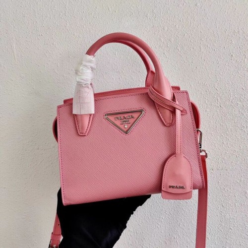 Prada Saffiano leren mini-tasje 2BA269 roze