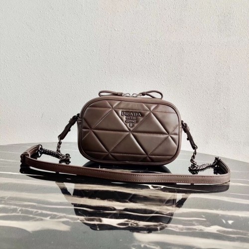 Prada Spectrum schoudertas 1BH141 bruin