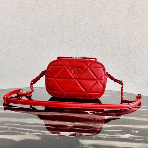 Prada Spectrum schoudertas 1BH141 rood