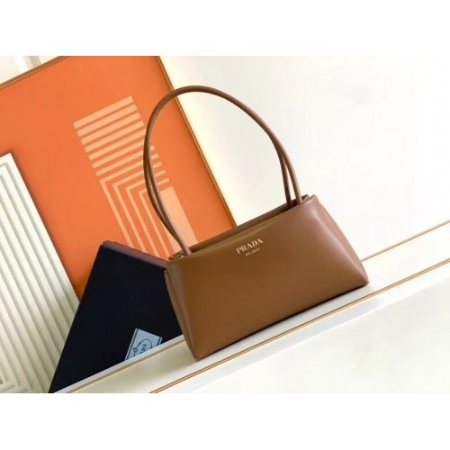 Prada Kleine leren Prada Supernova handtas 1BA368 caramel