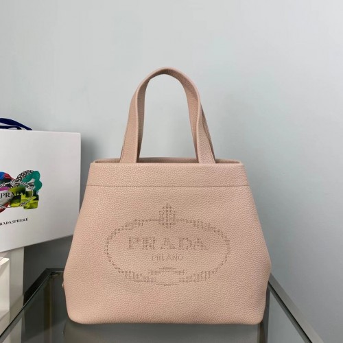 Prada leren shopper 1AG833 roze