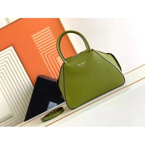 Prada Small leren Supernova handtas 1BA366 groen