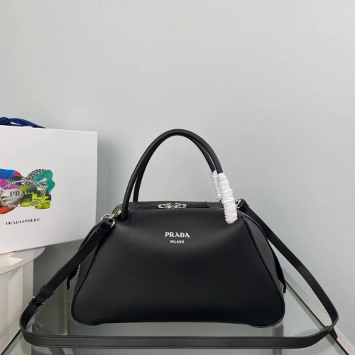 Prada leren Supernova handtas 1BD665 zwart