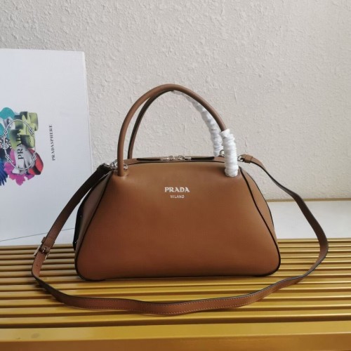 Prada leren Supernova handtas 1BD665 caramel