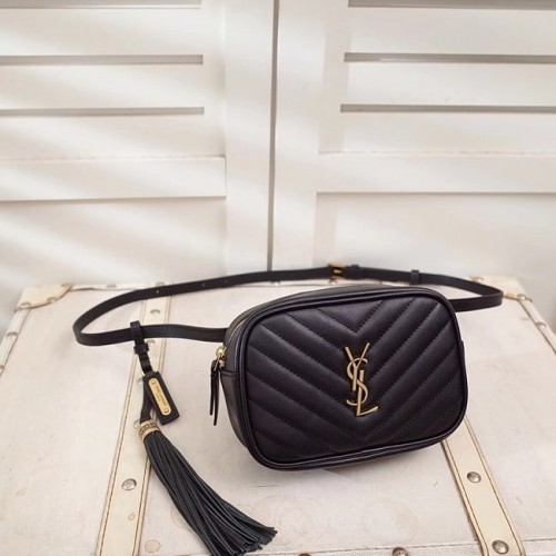 SAINT LAURENT koeienhuidzak 534817 zwart