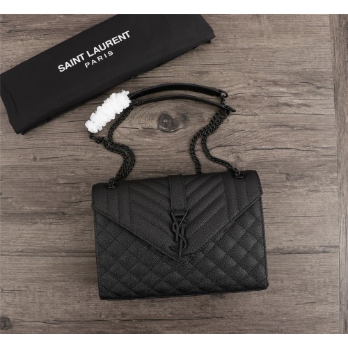 SAINT LAURENT Medium boekentas 487206 zwart