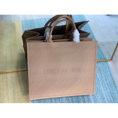 KLEINE DIOR BOOK HANDTAS VAN kalfsleer M1296Z roze