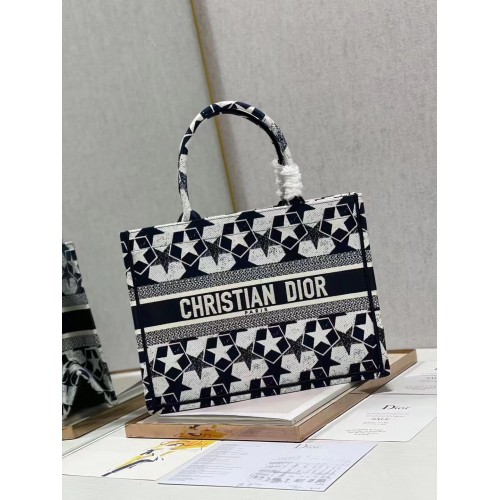 KLEINE DIOR BOOK TOTE Geborduurd C1212S-3