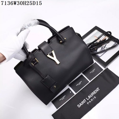 Saint Laurent Small Classic Monogramme Leather Flap Bag Y7136 zwart