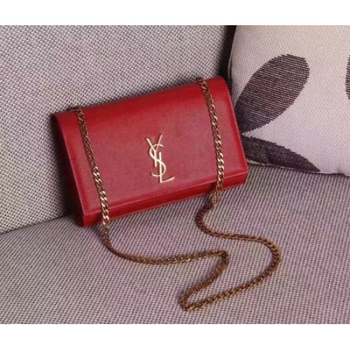 Saint Laurent mini Monogramme Cross-body schoudertas 326076 rood