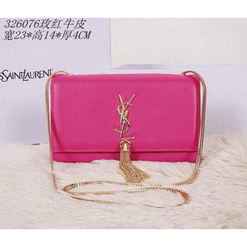 Saint Laurent mini Monogram Cross-body Schoudertas 326076 Roze