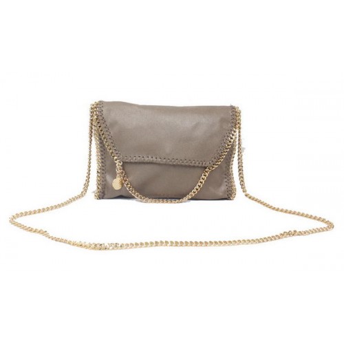 Stella McCartney Falabella kaki crossbodytas van PVC 875 goud