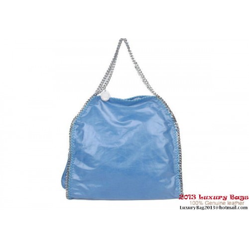 Stella McCartney Falabella medium clutch 812L blauw