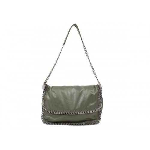 Stella McCartney Falabella PVC schoudertas 838 donkergroen