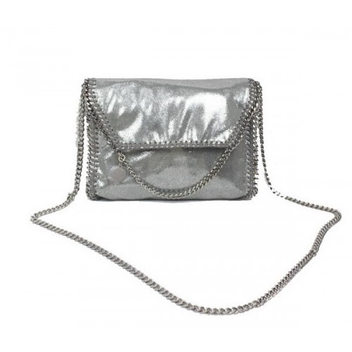 Stella McCartney Falabella PVC schoudertas 875 zilver