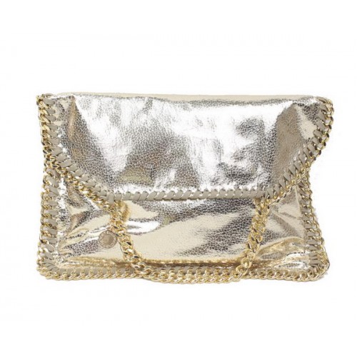 Stella McCartney Falabella PVC schoudertas 876 licht goud