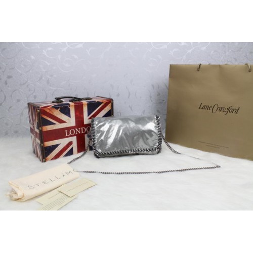 Stella McCartney Falabella PVC schoudertas SM829 zilver