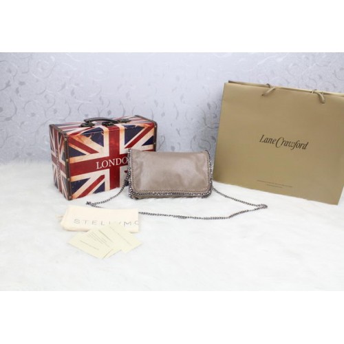 Stella McCartney Falabella PVC schoudertassen SM829 Khaki