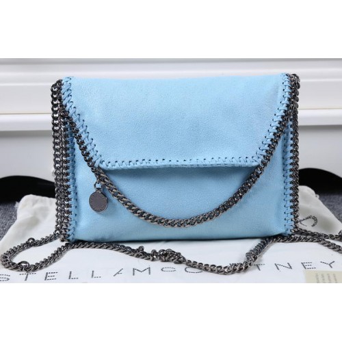 Stella McCartney Falabella PVC Cross Body Tassen SM875 Lichtblauw