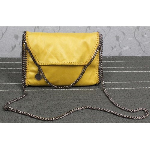 Stella McCartney Falabella PVC Cross Body Tassen SM875 Geel