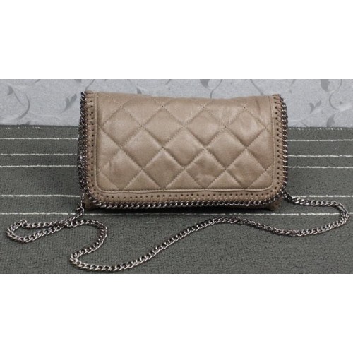 Stella McCartney Falabella PVC schoudertassen SM882 Kaki